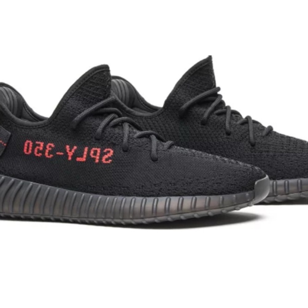 Black Yeezy Boost 350 V2 'Bred'